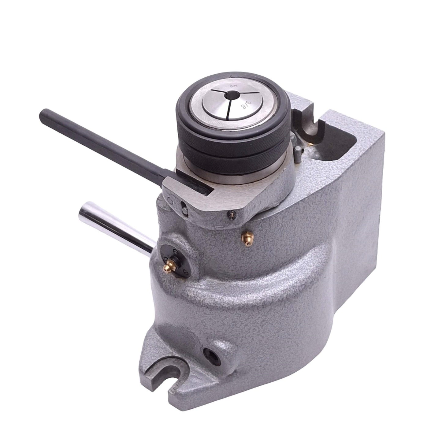 Used Kaka Industrial FNL-100B Horizontal Vertical Collet Index for 5C Collets