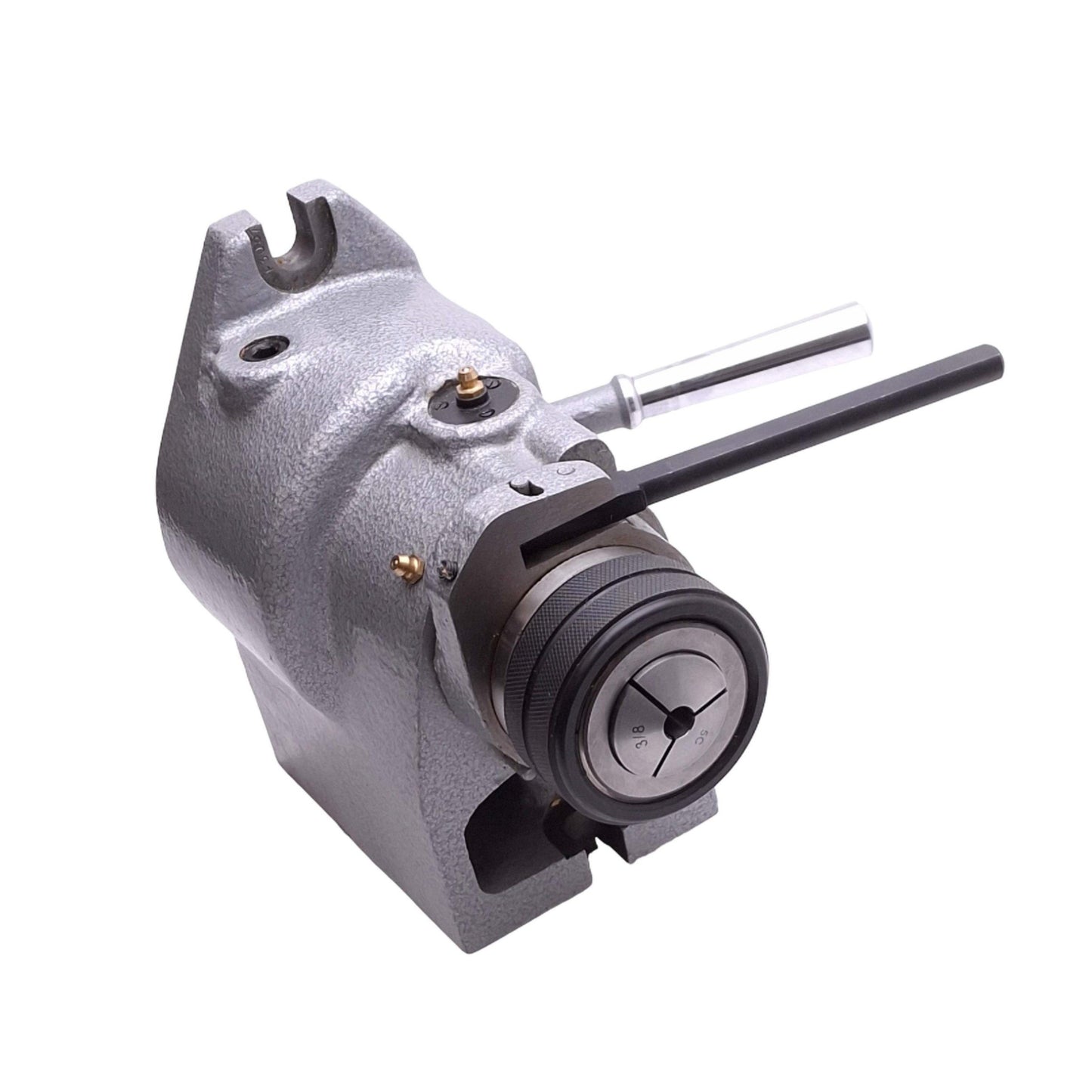 Used Kaka Industrial FNL-100B Horizontal Vertical Collet Index for 5C Collets