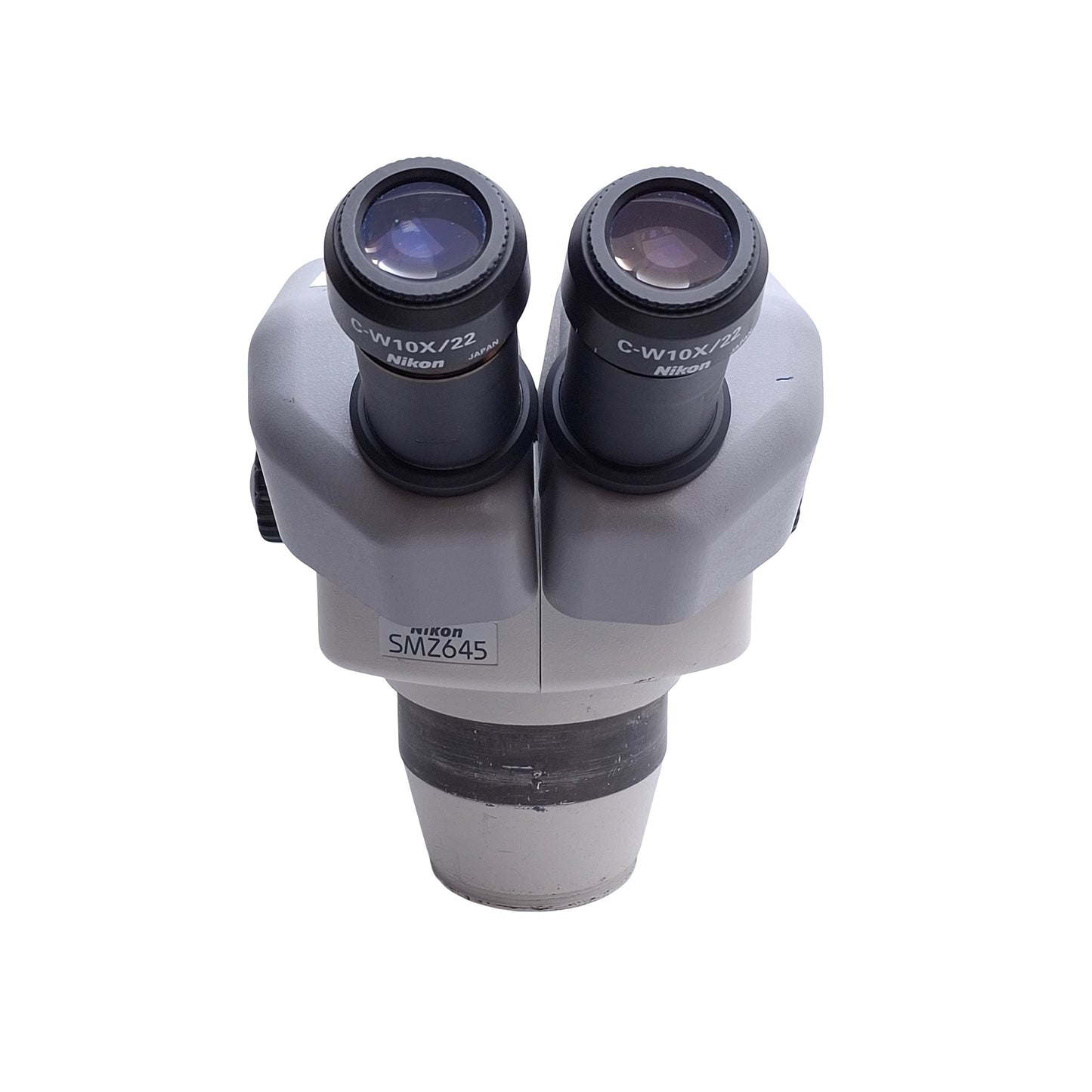 Used Nikon SMZ645 Stereoscopic Zoom Microscope 6.3:1 Ratio, Magnification: 0.8x to 5x