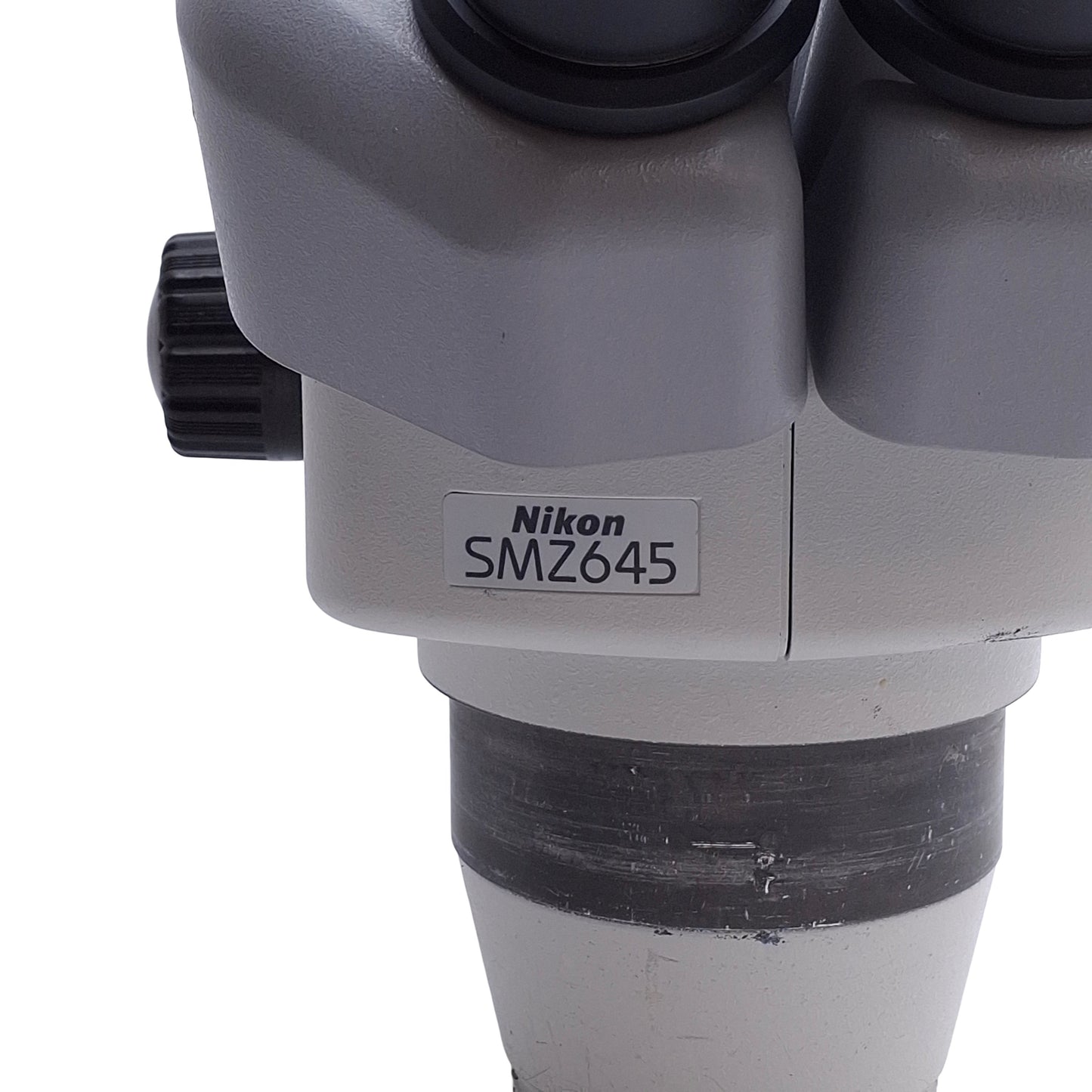 Used Nikon SMZ645 Stereoscopic Zoom Microscope 6.3:1 Ratio, Magnification: 0.8x to 5x