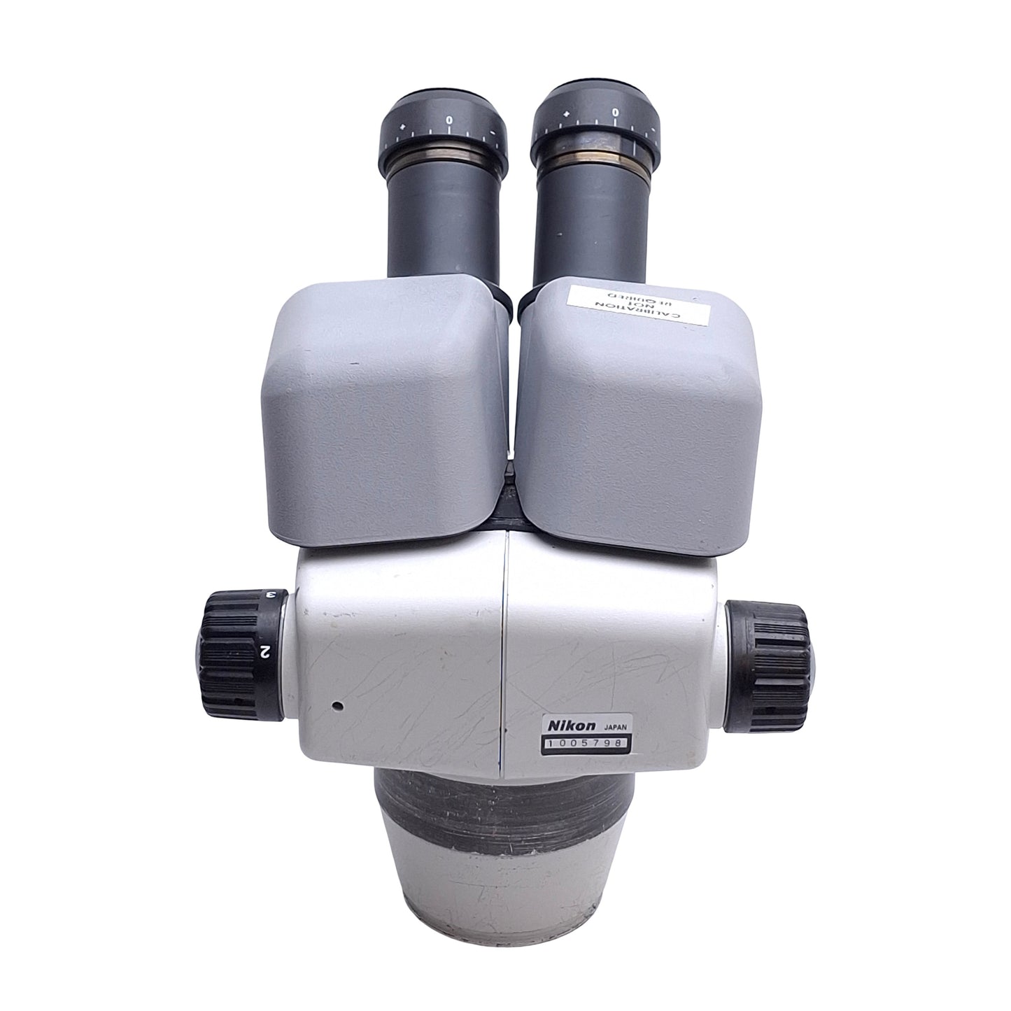 Used Nikon SMZ645 Stereoscopic Zoom Microscope 6.3:1 Ratio, Magnification: 0.8x to 5x