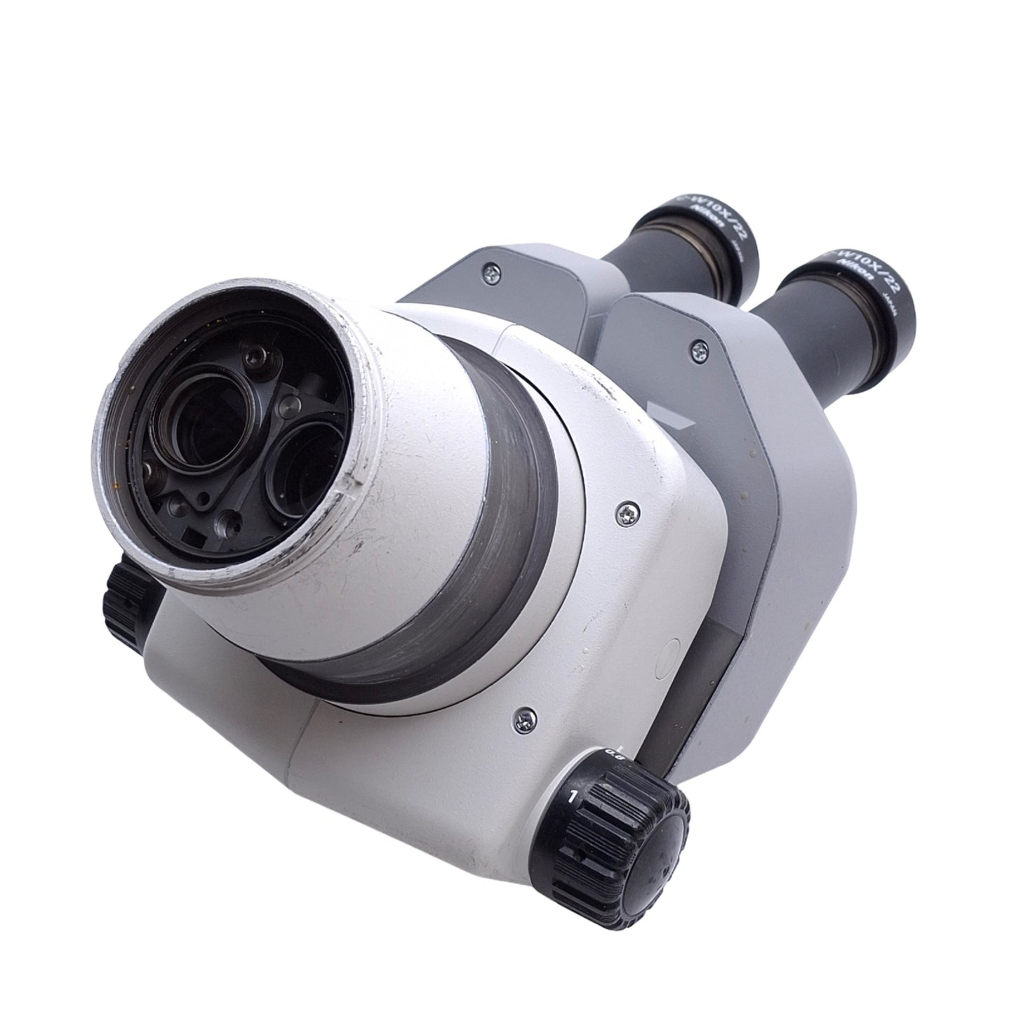 Used Nikon SMZ645 Stereoscopic Zoom Microscope 6.3:1 Ratio, Magnification: 0.8x to 5x