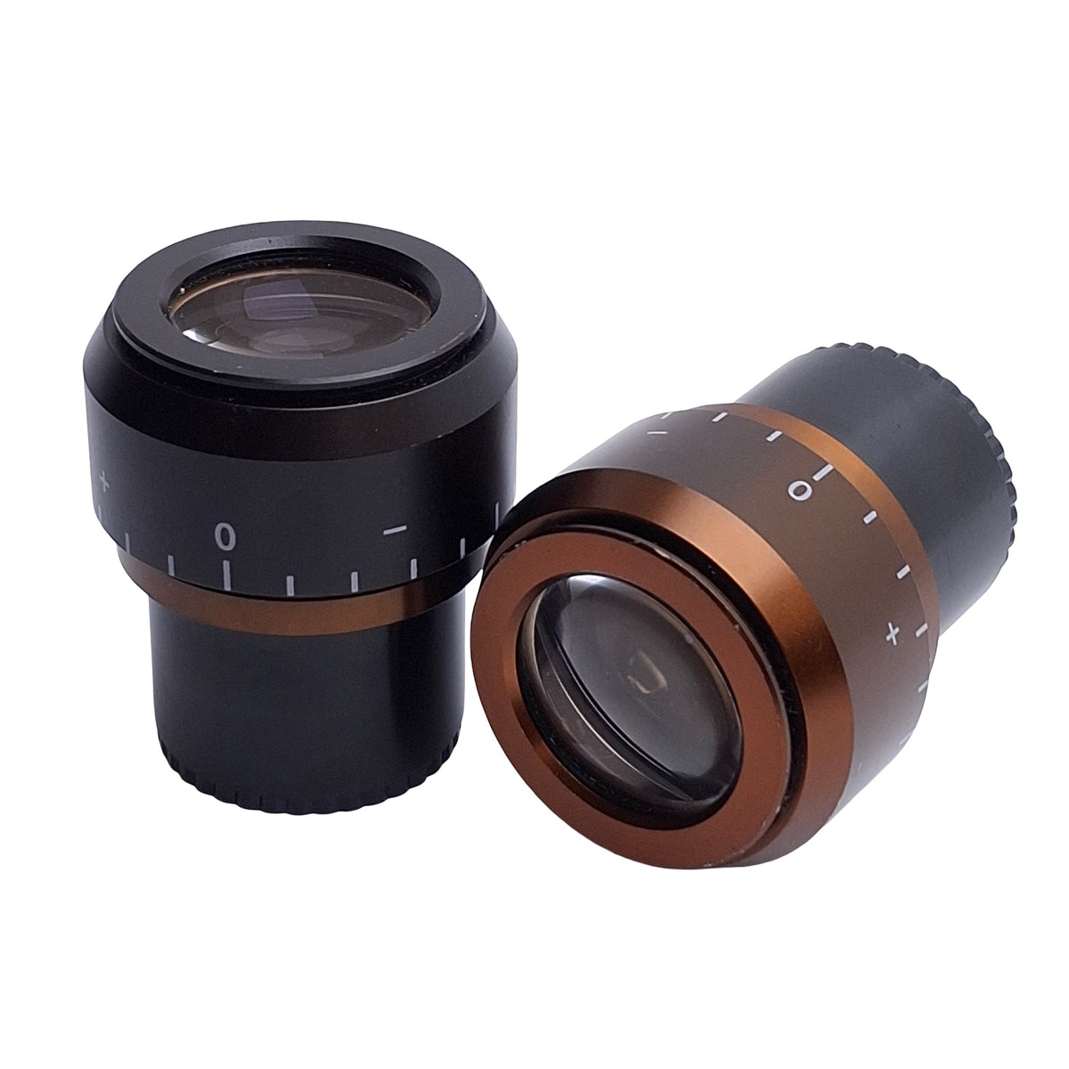 Used AmScope WF10X/22 Adjustable Widefield Microscope Eyepieces, 22mm FOV, ø30mm Tube