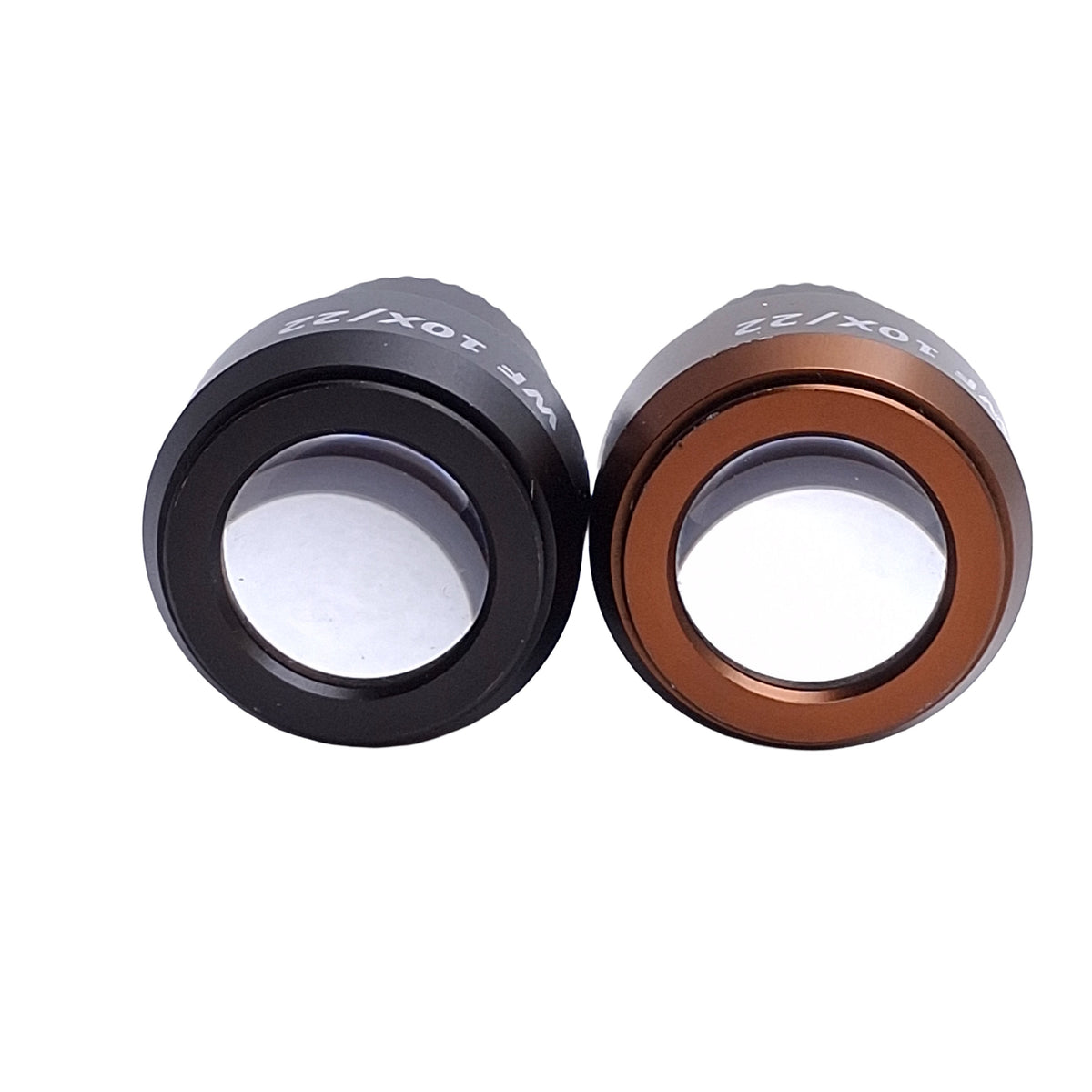 Used AmScope WF10X/22 Adjustable Widefield Microscope Eyepieces, 22mm FOV, ø30mm Tube