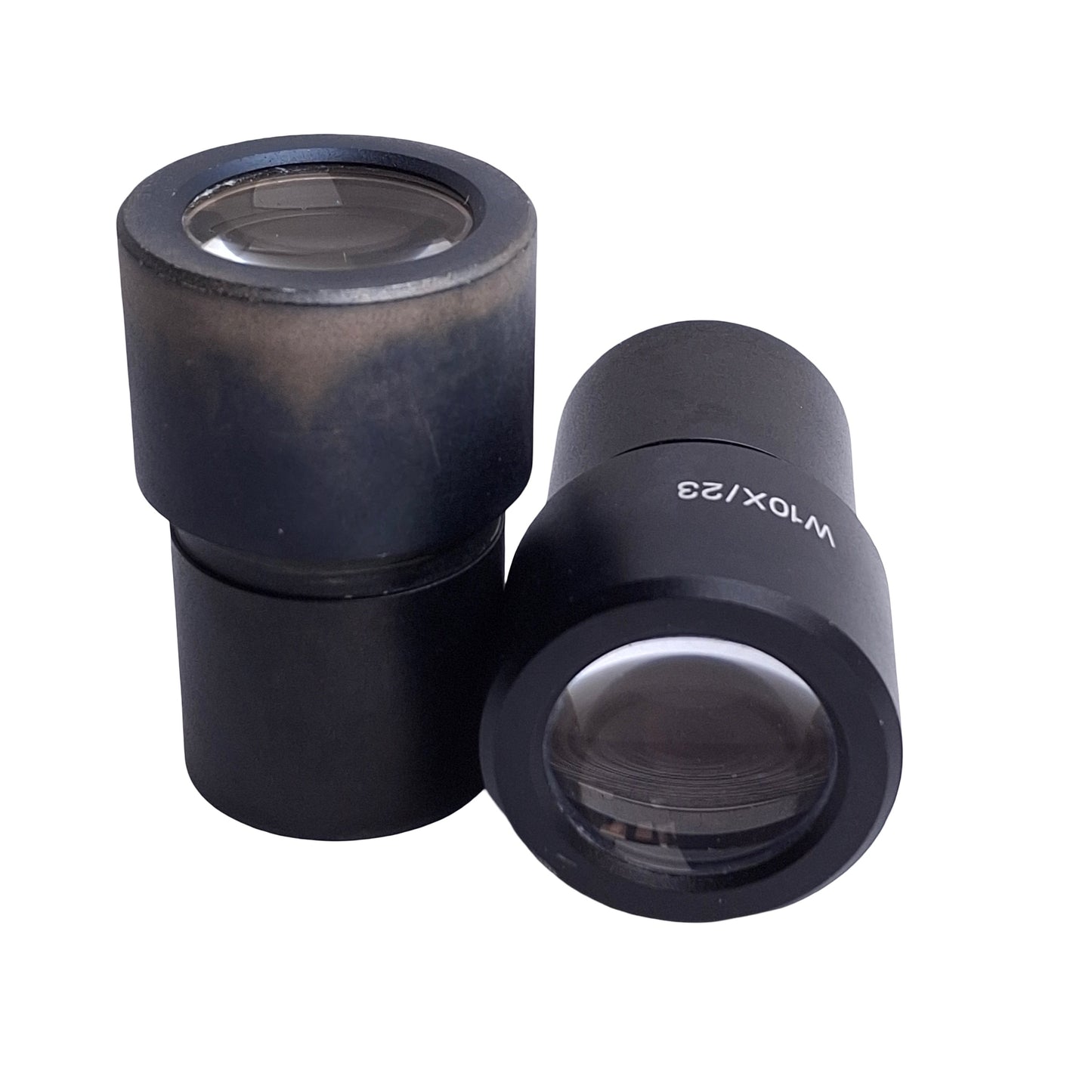 Used Motic W10X/23 Widefield Microscope Eyepieces, 23mm FOV, ø30mm Tube Mount