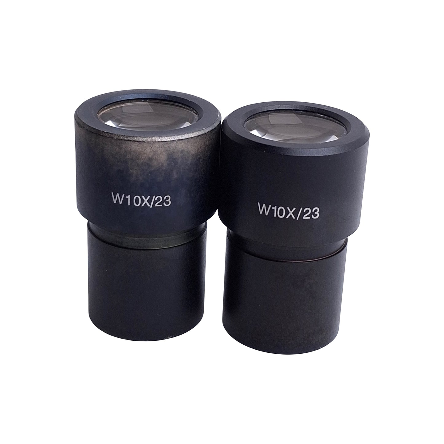 Used Motic W10X/23 Widefield Microscope Eyepieces, 23mm FOV, ø30mm Tube Mount