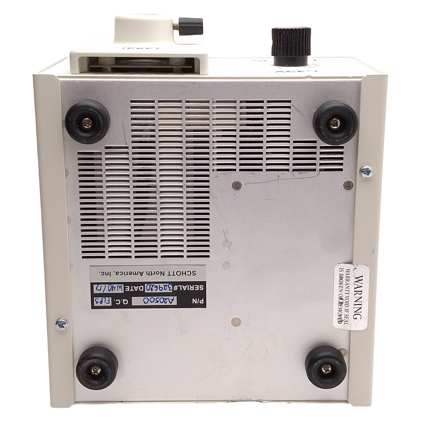 Used Schott A20500 ACE I Fiber Optic Light Source, 150W EKE Lamp, 18mm Output, 115VAC