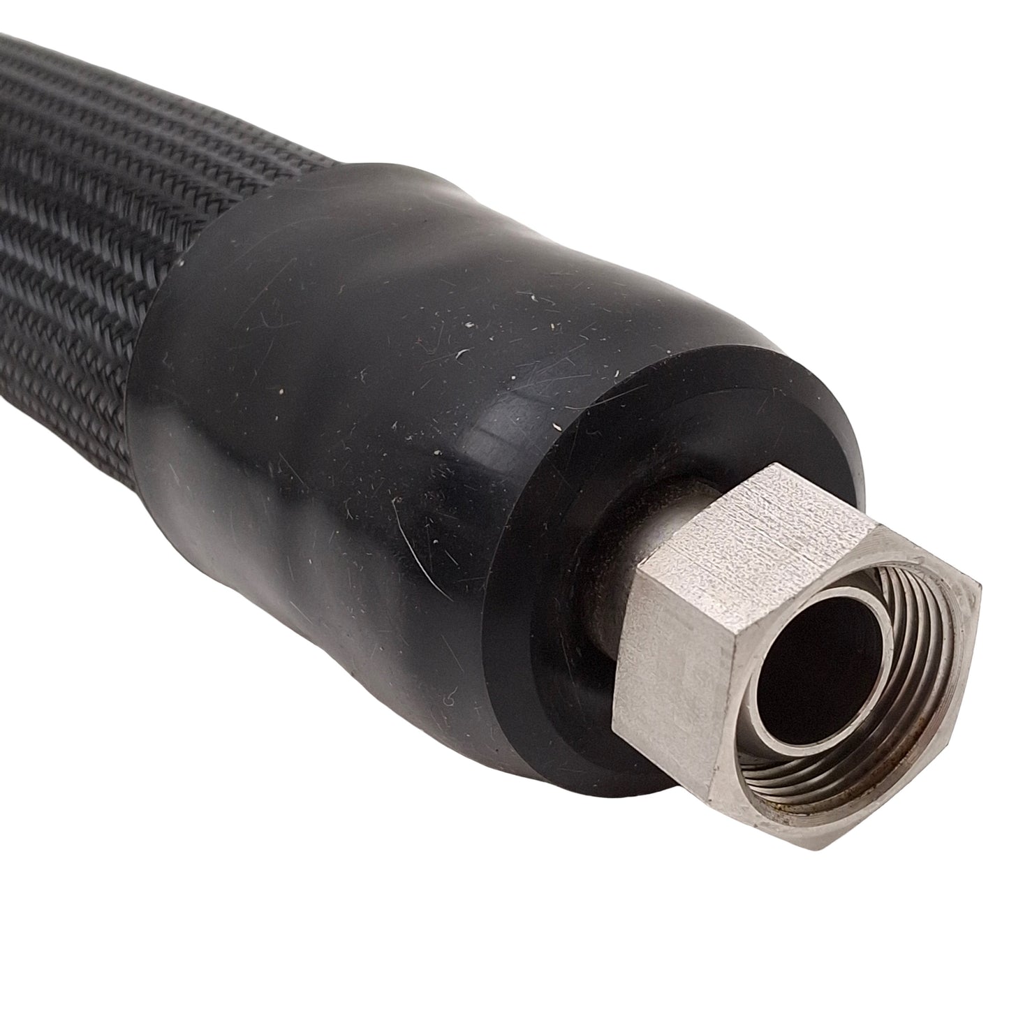 Used Julabo 8930262 Insulated Flexible Metal Tubing, -100°C to +350°C, M24x1.5, 1.5m