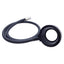 Used Leeds Fiber Optic Microscope Ring Light ø49mm, 38.5in Length, ø10mm Bundle