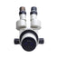 Used Motic SMZ-168 Stereo Microscope Head 0.75-5X Zoom, W10X/23 Eyepieces, Ø76mm