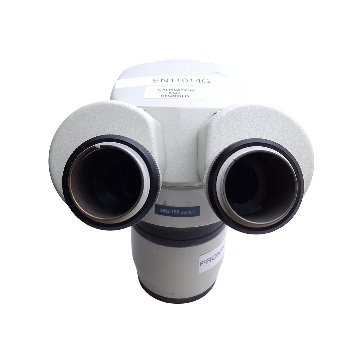 Used Motic SMZ-168 Stereo Microscope Head 0.75-5X Zoom, Without Eyepieces, Ø76mm