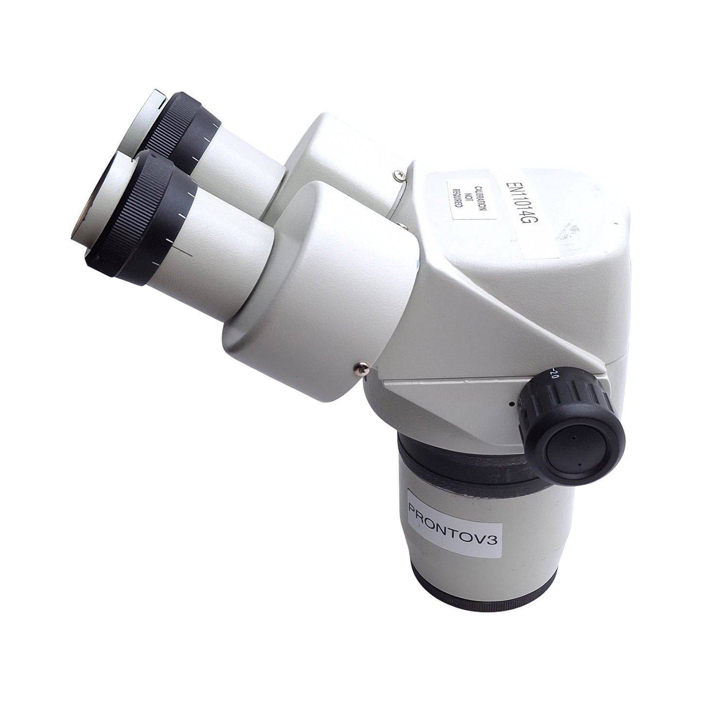 Used Motic SMZ-168 Stereo Microscope Head 0.75-5X Zoom, Without Eyepieces, Ø76mm