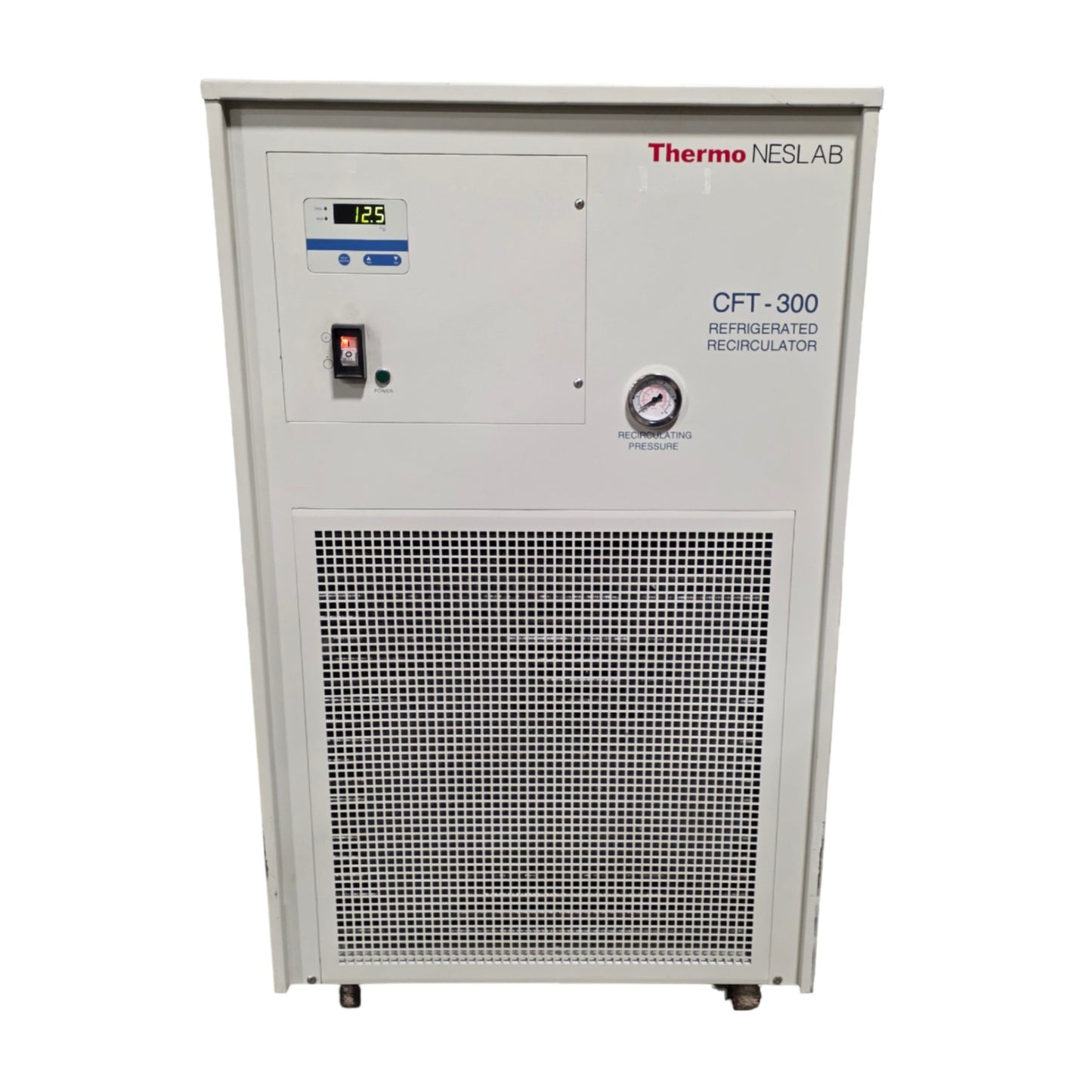 Used Thermo Neslab CFT-300 Refrigerated Recirculating Chiller 5-35°C 5.6 Gal 208/230V