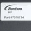 Used Nordson EFD 7016714 Foot Pedal Switch, For 7140 ValveMate Controller, 7ft Cable