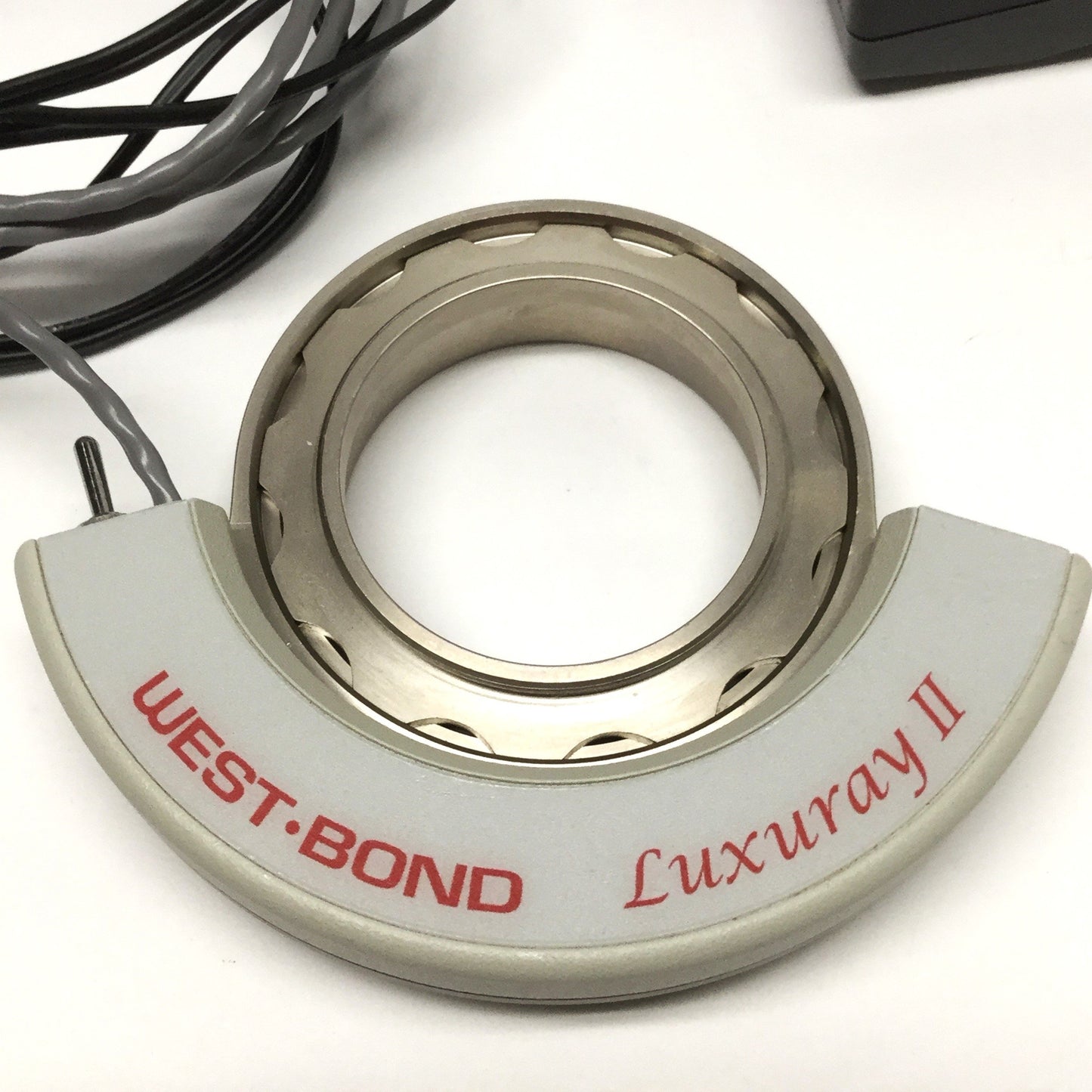 Used West Bond Luxuray II Microscope LED 150° Array 80-120mm WD, ⌀1-11/16", 12VDC