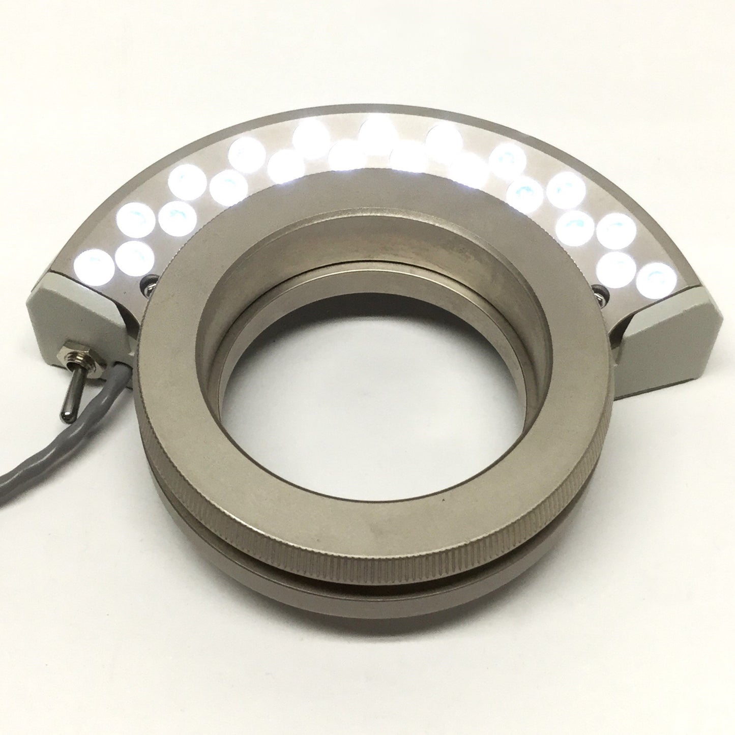Used West Bond Luxuray II Microscope LED 150° Array 80-120mm WD, ⌀1-11/16", 12VDC