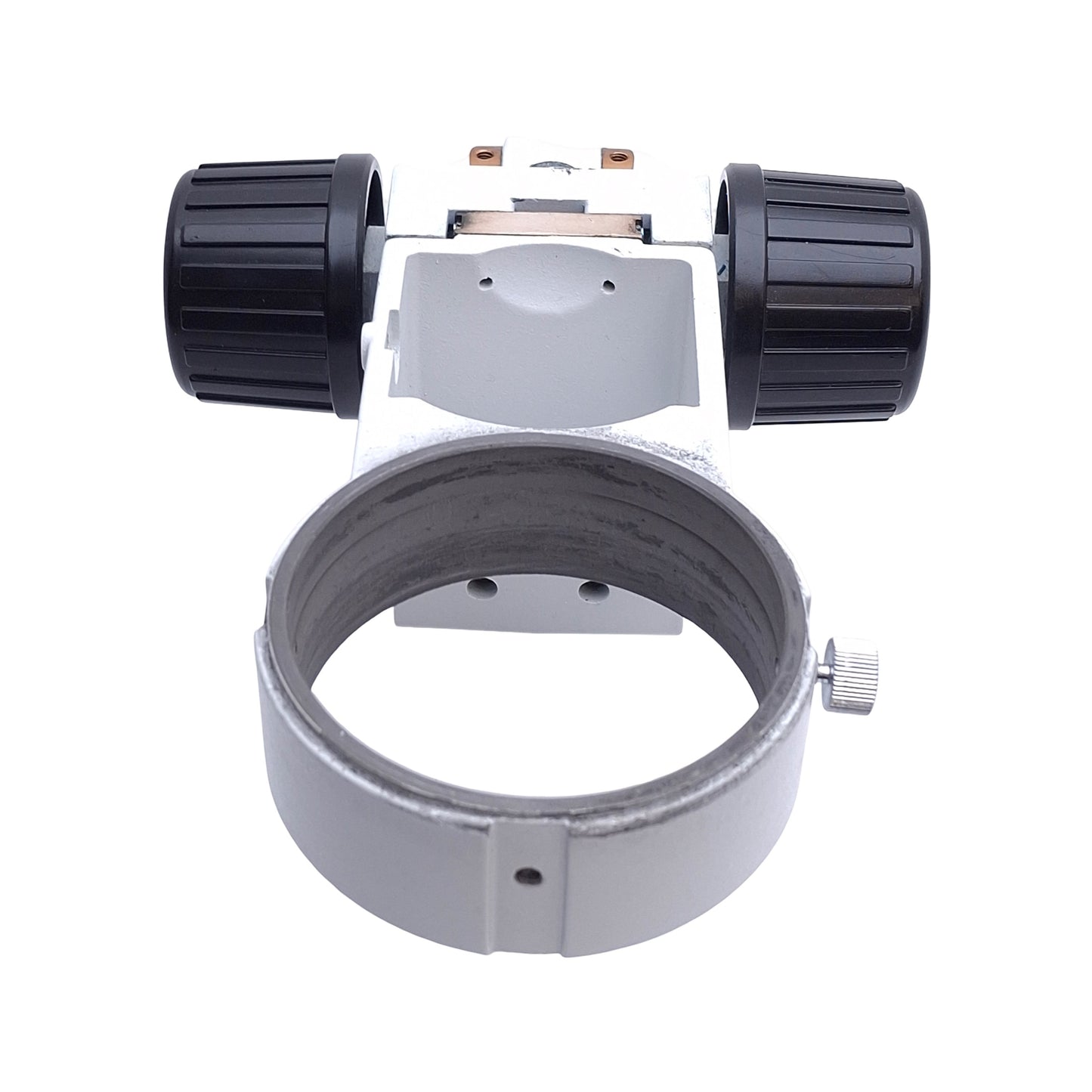 Used Scienscope SB-AB-SZ Microscope Focus Mount, ø76mm ID, 1in Travel, ø5/8in Adapter