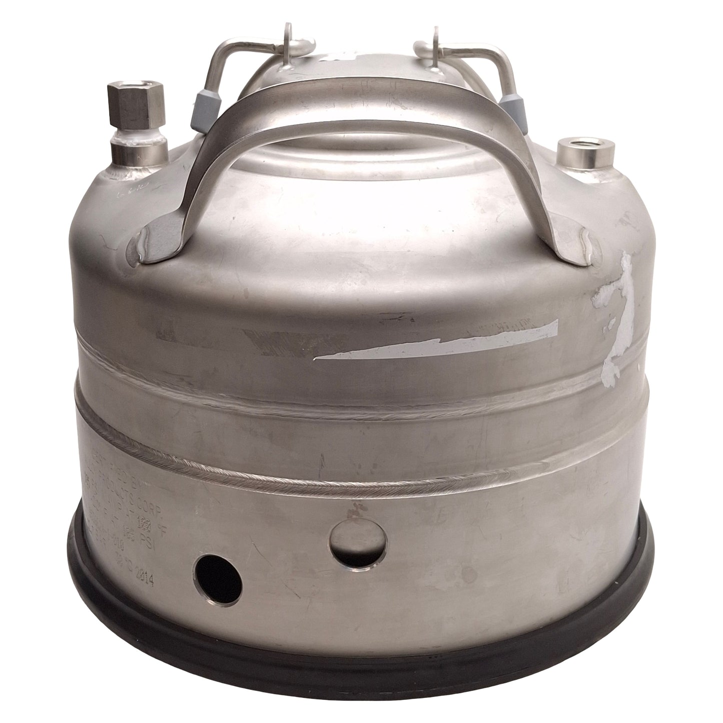 Used Alloy Products B501-4701-00-E-R General Purpose Pressure Vessel, 1gal, T-316L