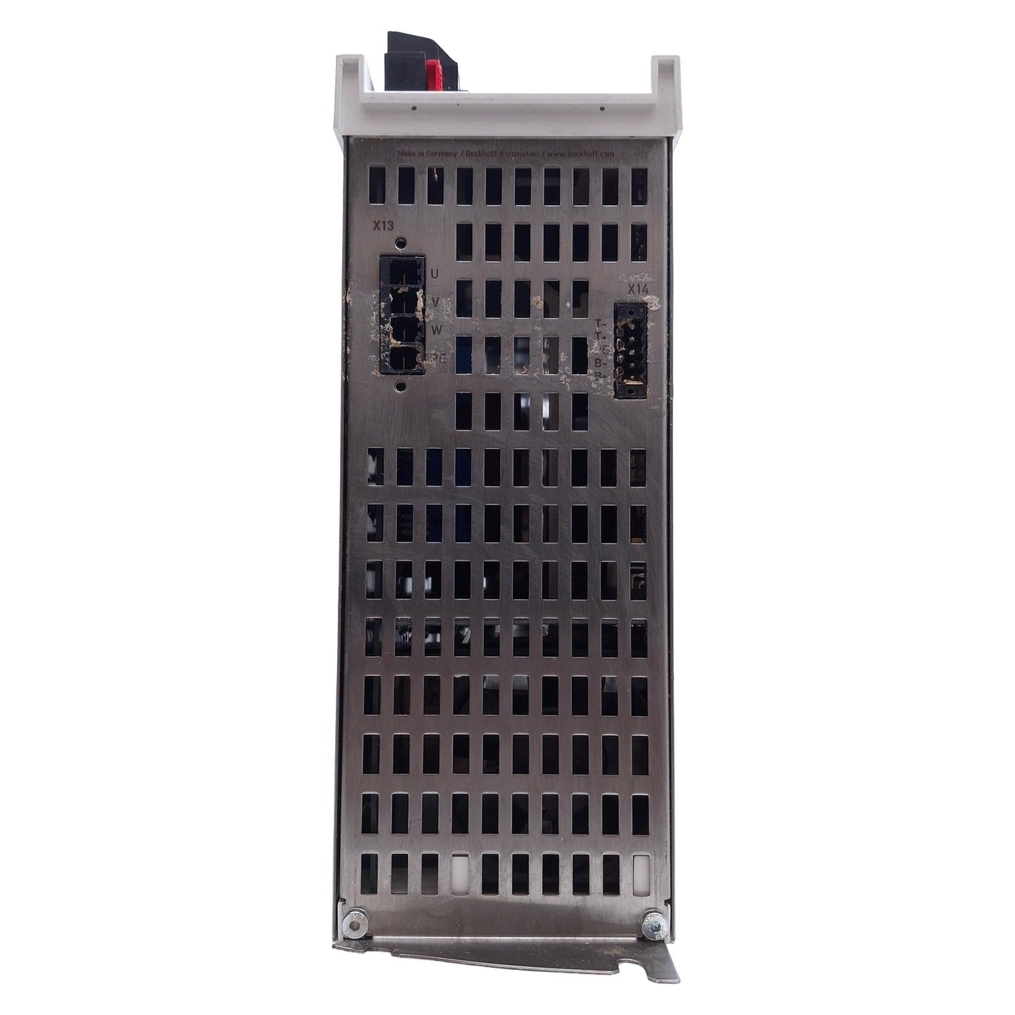 Used Beckhoff AX5106-0000 Servo Drive 3-Phase 100-480VAC In, 0-480VAC 6A 0-1000Hz Out