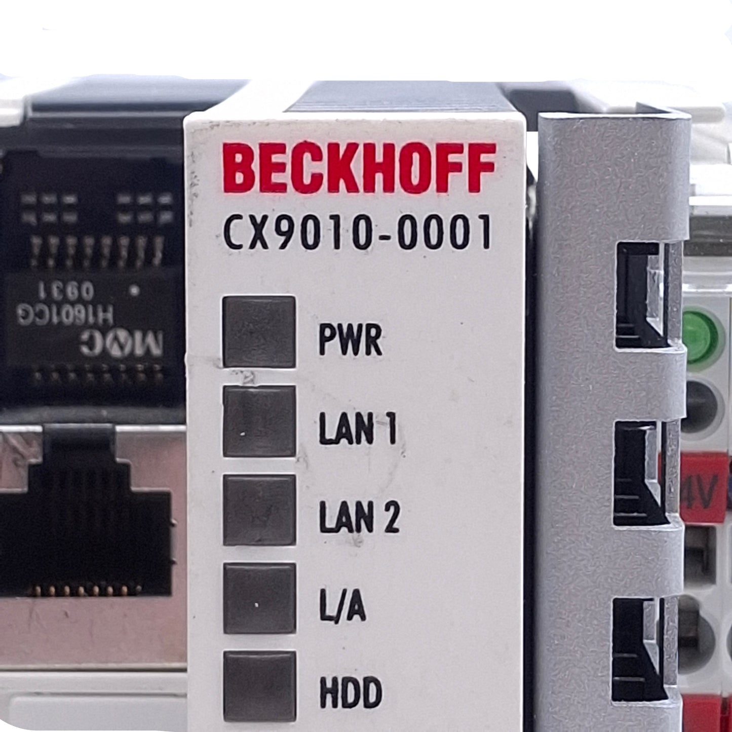 Used Beckhoff CX9010-0001 Basic CPU Module 128MB RAM, 533MHz, 24VDC, 32MB Flash