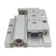 Used SMC MXF16-30 Pneumatic Slide Table, Bore: 16mm, Stroke: 30mm, 0.15-0.7MPa M5x0.8