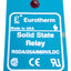 Used Eurotherm RSDA/25A/660V/LDC Solid State Relay, Control: 4-28VDC, Out: 48-660VAC