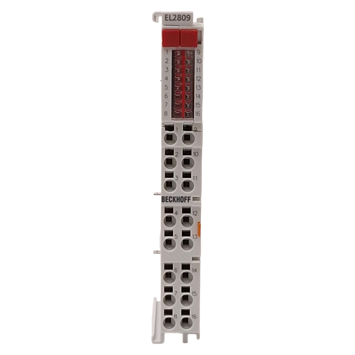 Used Beckhoff EL2809 EtherCAT Terminal, 16-Channel Digital Output, 24VDC 0.5A