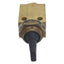 Used Clippard TV-4DMP Brass Toggle Valve, 4-Way 3-Port, 1/8in NPT, 150psi, 125l/min