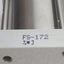 Used Bimba FS-172 FLAT-1 Pneumatic Cylinder, ø1-1/2in Bore, 2in Stroke, 1/8in NPT