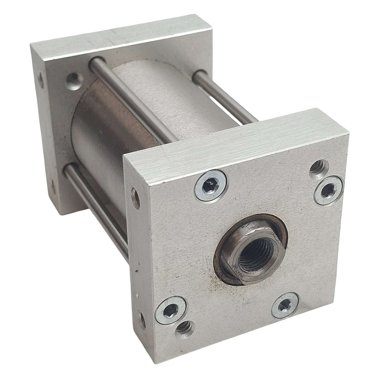 Used Bimba FS-172 FLAT-1 Pneumatic Cylinder, ø1-1/2in Bore, 2in Stroke, 1/8in NPT