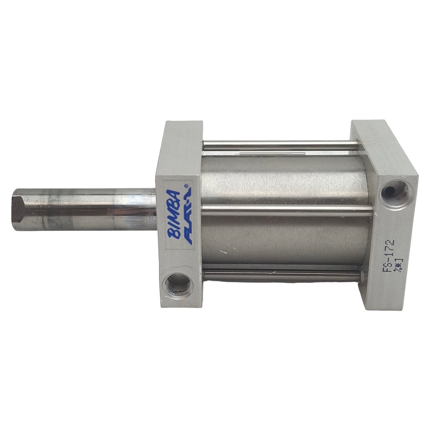 Used Bimba FS-172 FLAT-1 Pneumatic Cylinder, ø1-1/2in Bore, 2in Stroke, 1/8in NPT