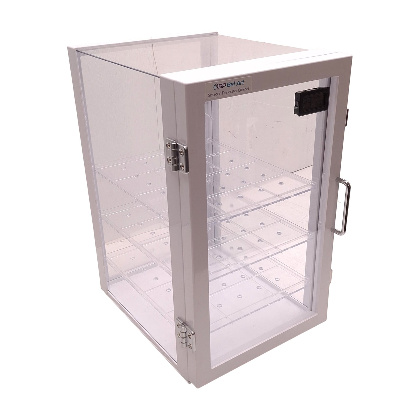 Used SP Bel-Art Secador 5.0 Desiccator Cabinet With Three Shelves, 34cm x 28cm x 50cm