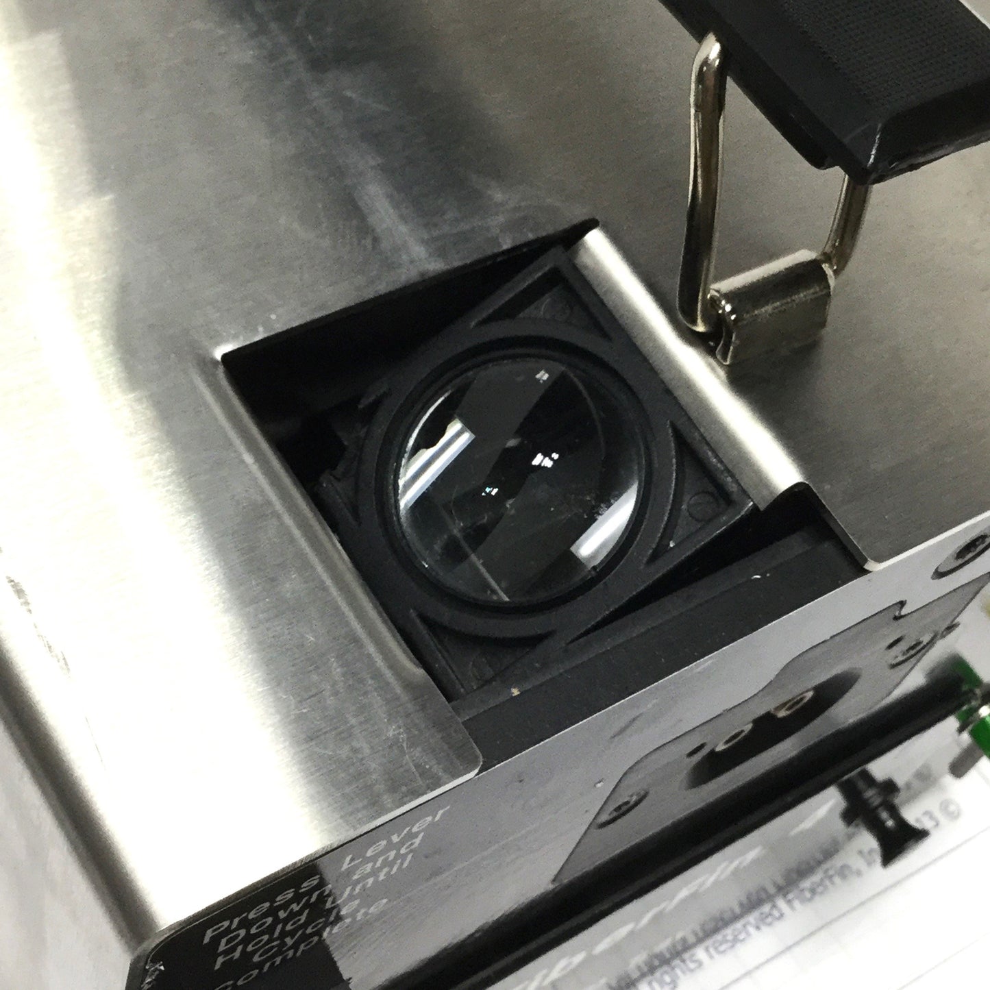 Used FiberFin FF-FF4 POF Optical Fiber Diamond Finishing Machine 4mm w/SMA Face Plate