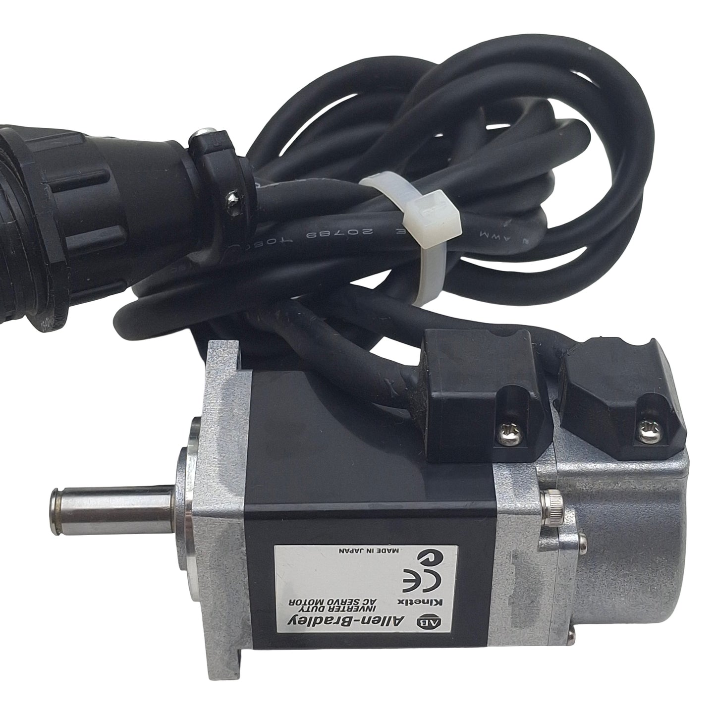 Used Allen Bradley TLY-A130F-B-X191 Servo Motor, 0.099kW, 200VAC, 3150RPM, NEMA 32