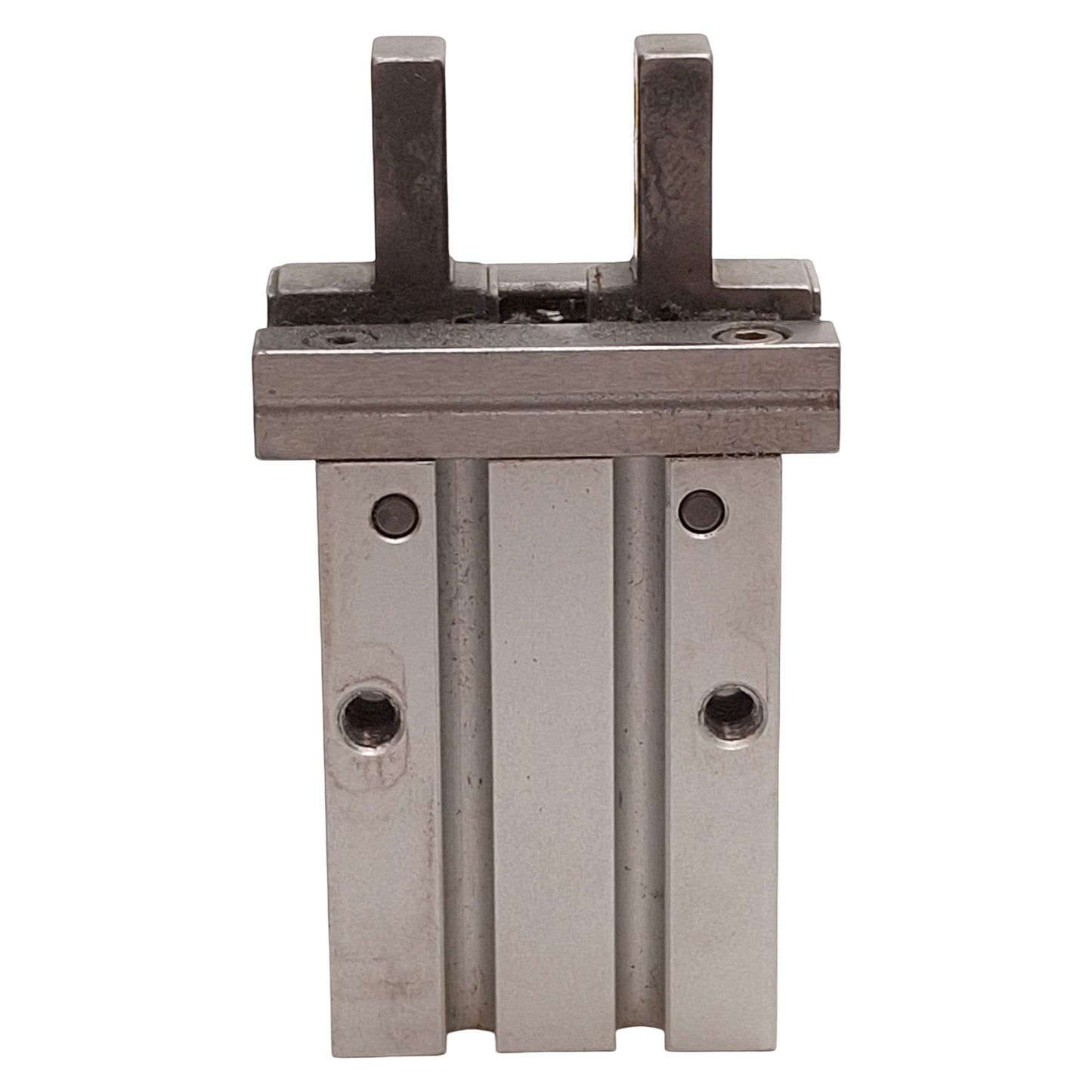 Used SMC MHZ2-16DN Parallel Gripper, ø16mm Bore, 6mm Stroke, 0.1-0.7MPa, M5x0.8 Ports
