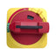Used Allen Bradley 194R-HS1E Rotary Disconnect Switch Handle, Red/Yellow, ON-OFF, 90°