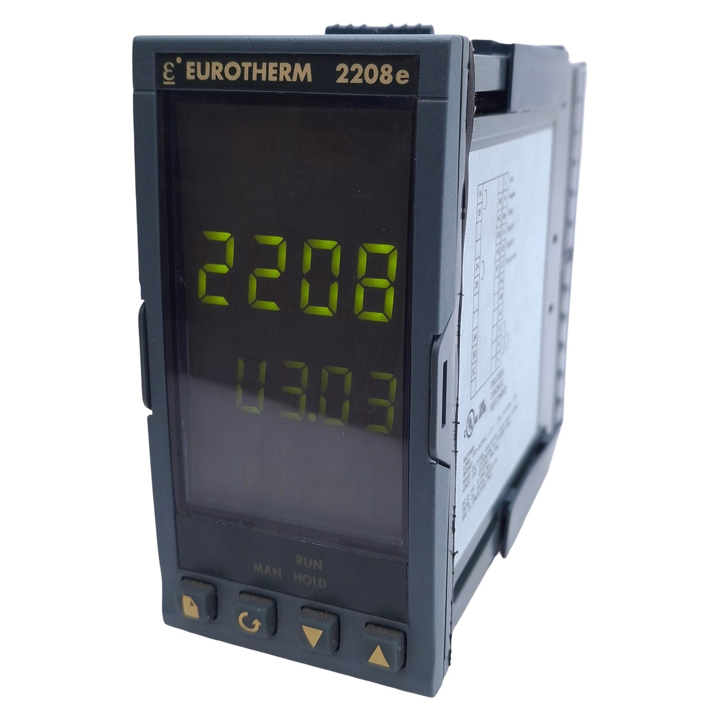 Used Eurotherm 2208e/CC/VH/RH/RC/XX/XX/2XX/ENG Temperature Controller/Programmer
