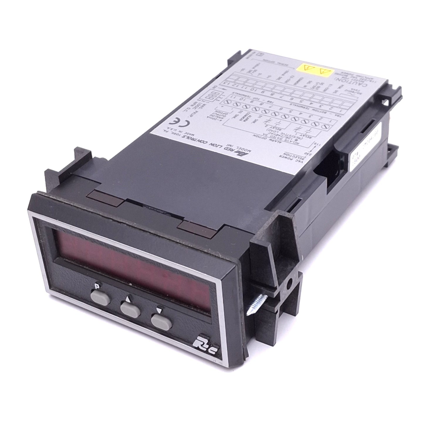 Used Red Lion Controls IMI04160 Panel Meter, 6-Digit, 115/230VAC, 1/8 DIN Panel