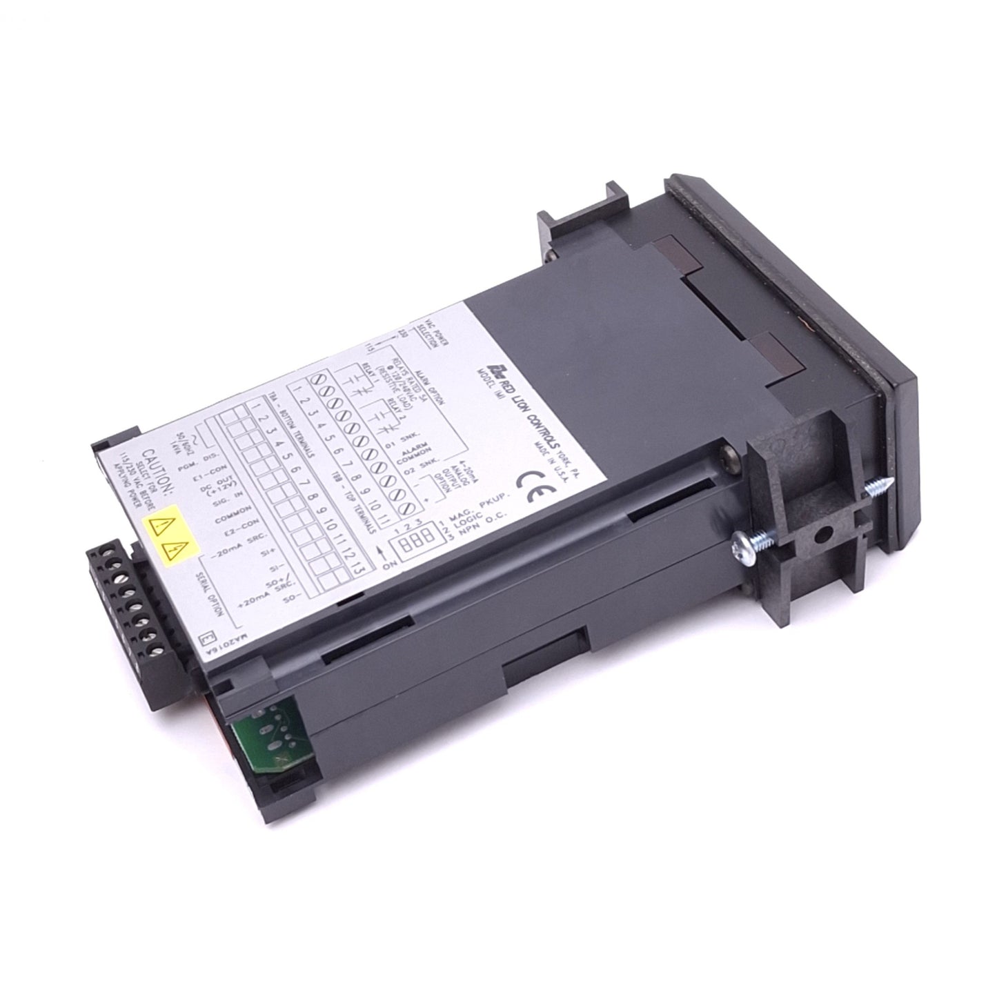 Used Red Lion Controls IMI04160 Panel Meter, 6-Digit, 115/230VAC, 1/8 DIN Panel