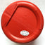 Used Justrite 14765 Liquid Disposal Safety Can, Red, 5-Gallon, HDPE, ⌀12" x 20"