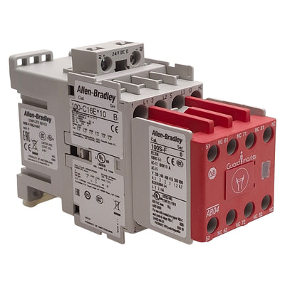 Used Allen Bradley 100S-C16EJ14C Guardmaster Safety Contactor, 1NO+4NC, 16A 400VAC