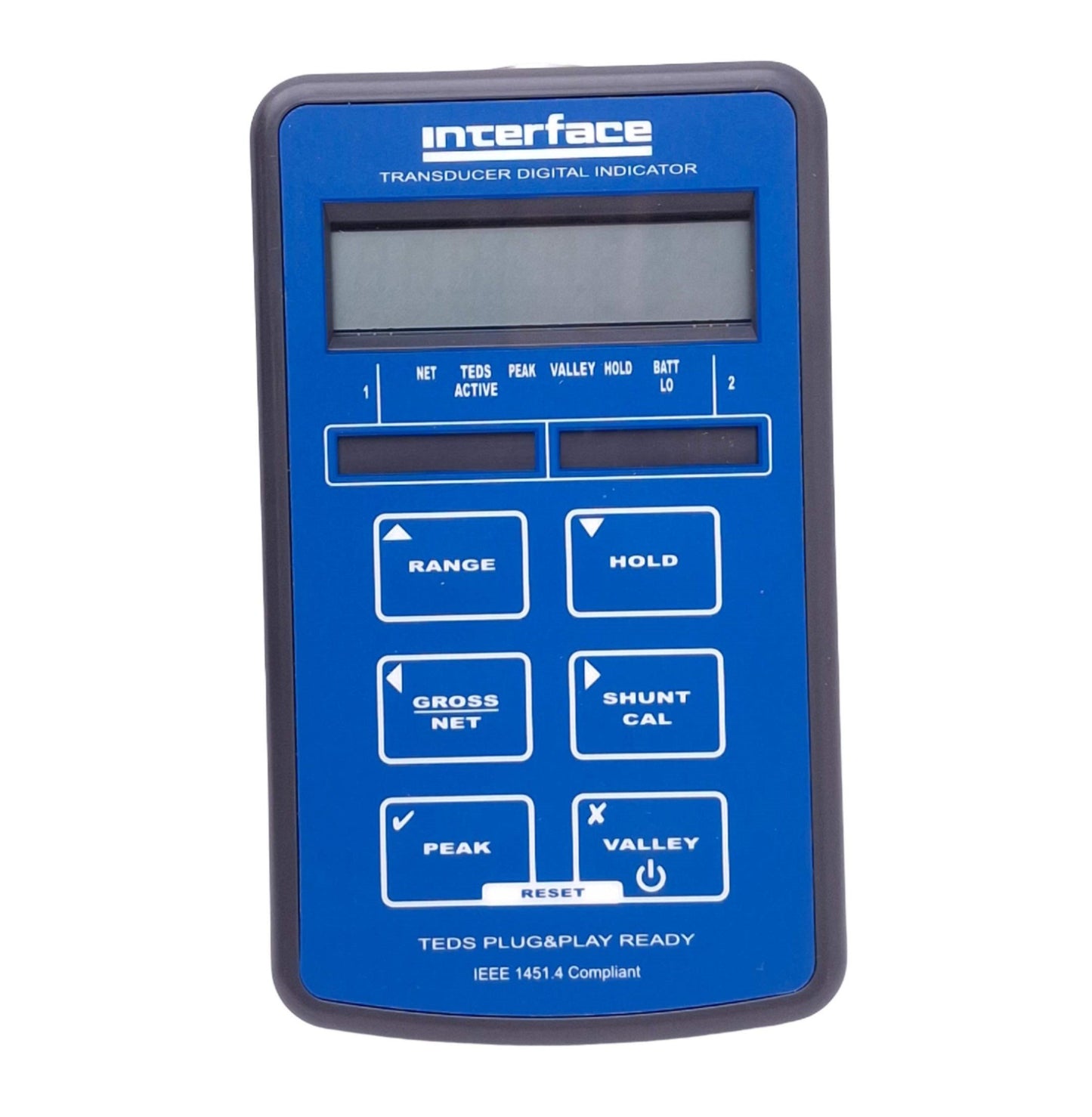 Used Interface 9320-1 TEDS Transducer Digital Indicator for Load Cell, 7-Digit, 5VDC