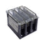 Used Gould Shawmut 63163 Power Distribution Block, 3-Poles, 1x4 Line/Load, 85A 600VAC
