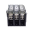 Used Gould Shawmut 63163 Power Distribution Block, 3-Poles, 1x4 Line/Load, 85A 600VAC