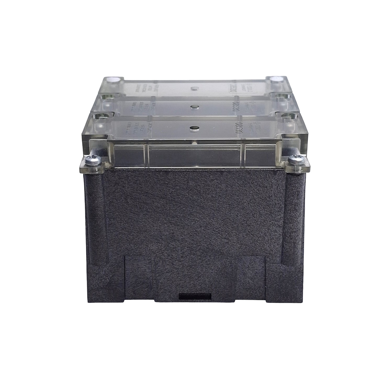 Used Gould Shawmut 63163 Power Distribution Block, 3-Poles, 1x4 Line/Load, 85A 600VAC