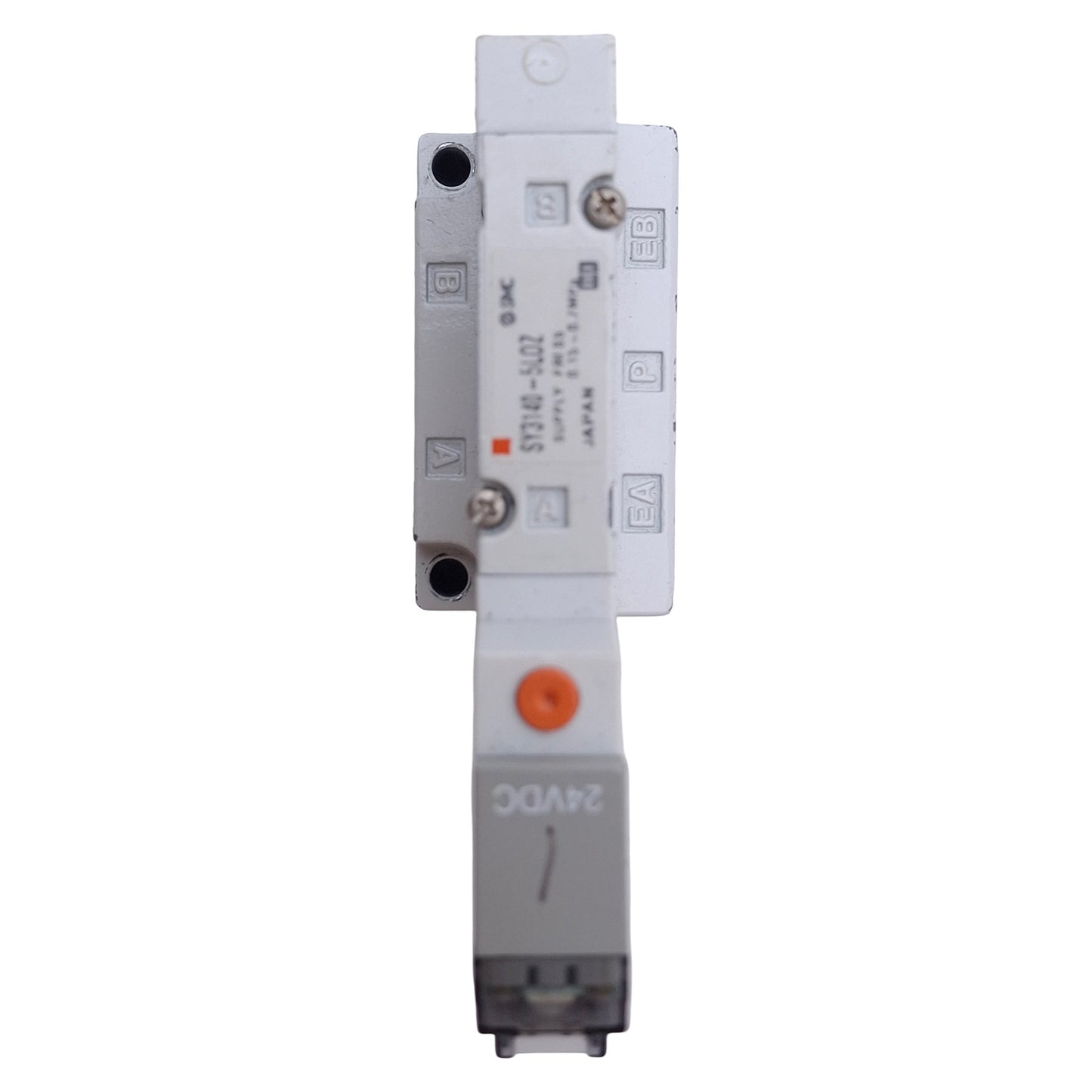 Used SMC SY3140-5LOZ-01T Solenoid Valve, 2-Position 5-Port, 24VDC *Missing Lead Wire*