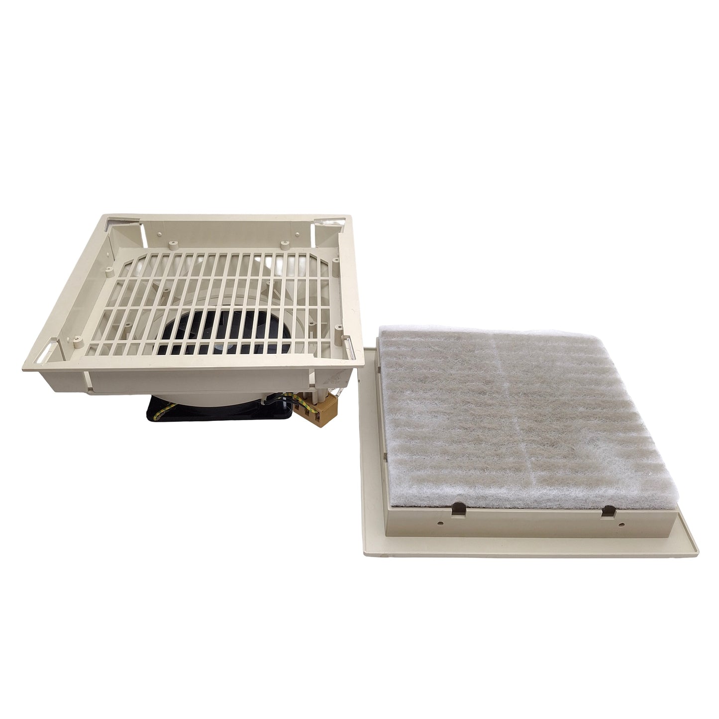 Used Pfannenberg PF2.500 Filter & Fan Unit, 250mm Grille, 120VAC Fan, G2 Filter