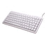 Used Cherry G84-4100LCMGB-0 Slim Compact Mechanical Keyboard, 86-Key, USB A
