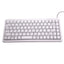 Used Cherry G84-4100LCMGB-0 Slim Compact Mechanical Keyboard, 86-Key, USB A