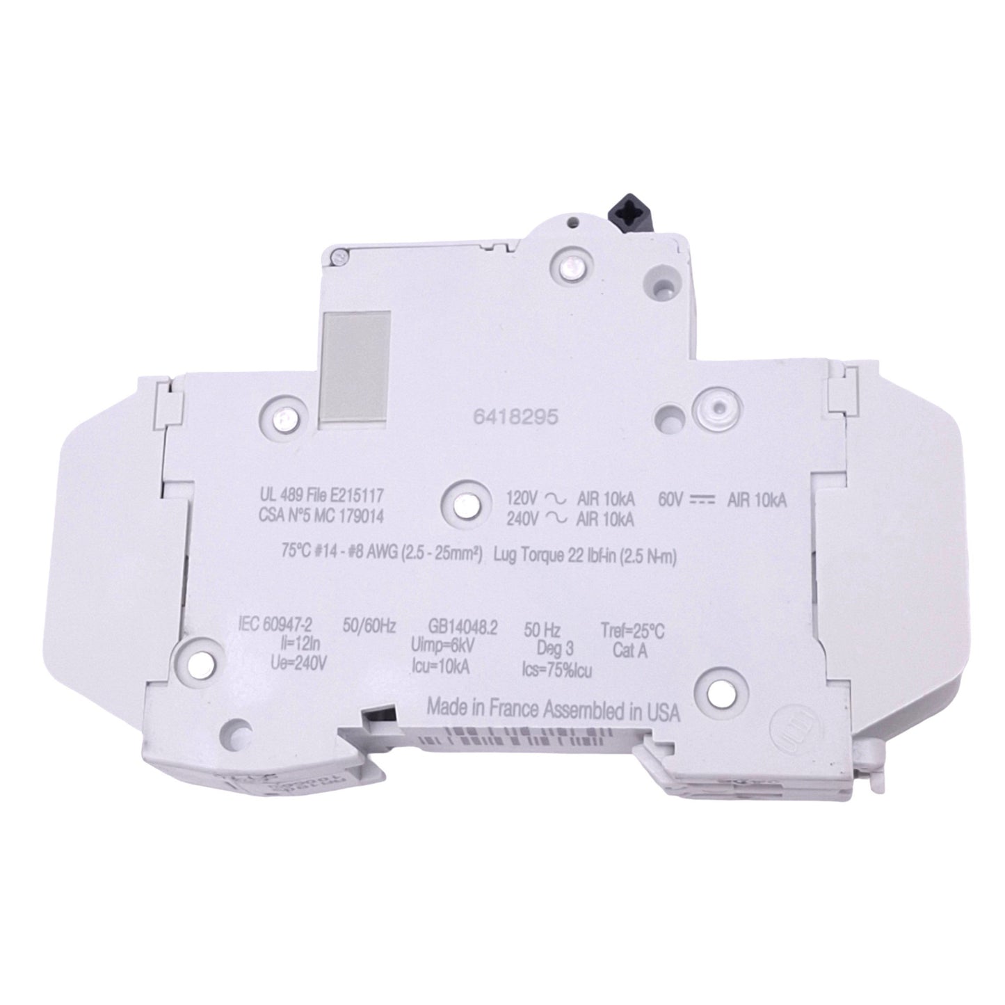 New Schneider Electric 60111 Multi9 Circuit Breaker, 1-Pole 13A, 240VAC 60VDC Max